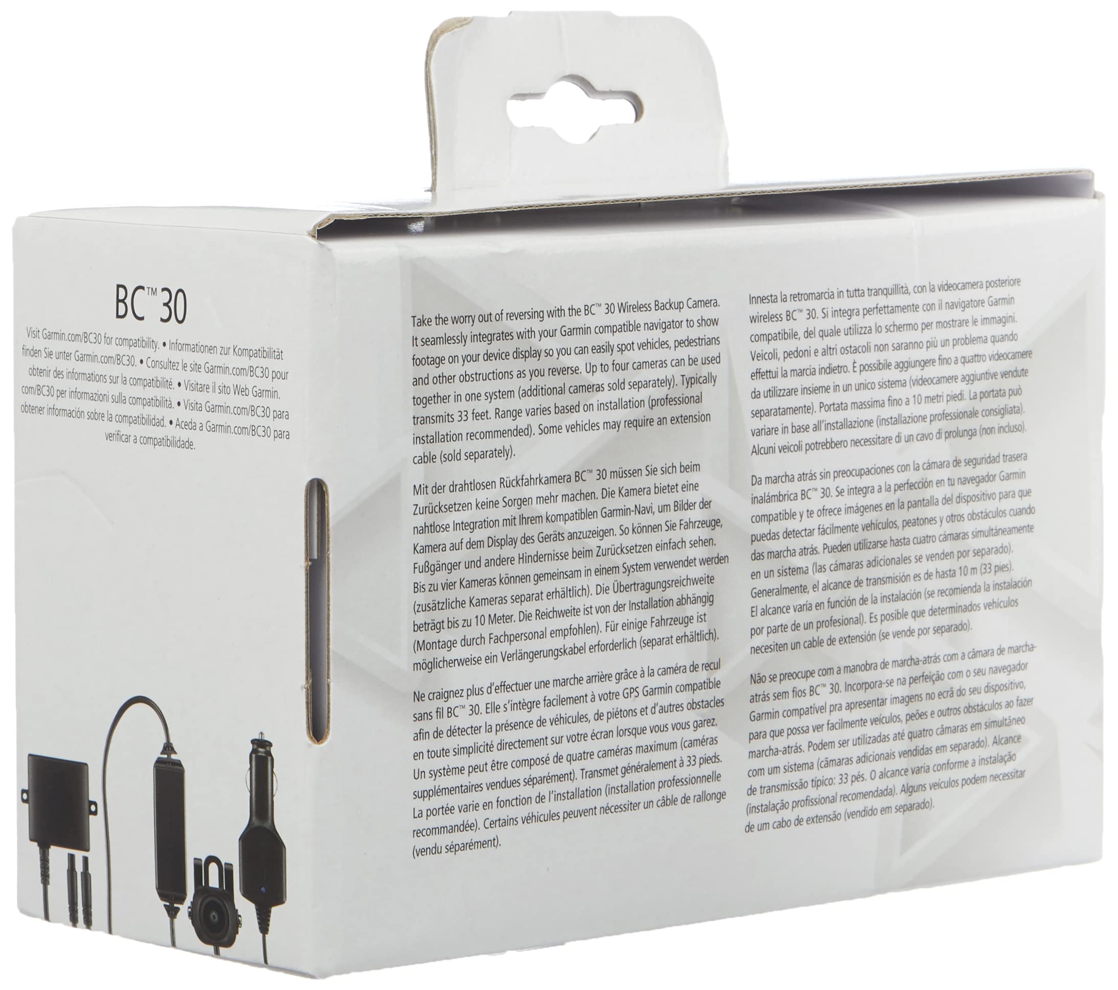 Garmin Tm265Lh Plastic Transom Mount Transducer W/Depth & Temp   12 Pin